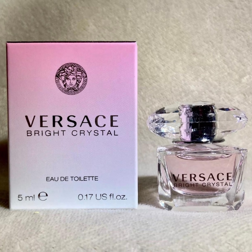 Versace Women’s Bright Crystal Eau De Toilette MINI Splash Dabber , 0.17oz 5ml